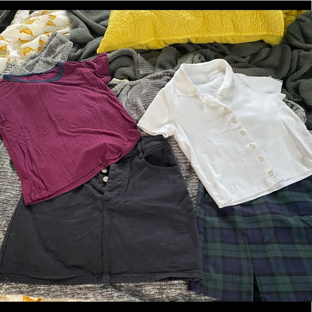 Two brandy Melville outfits